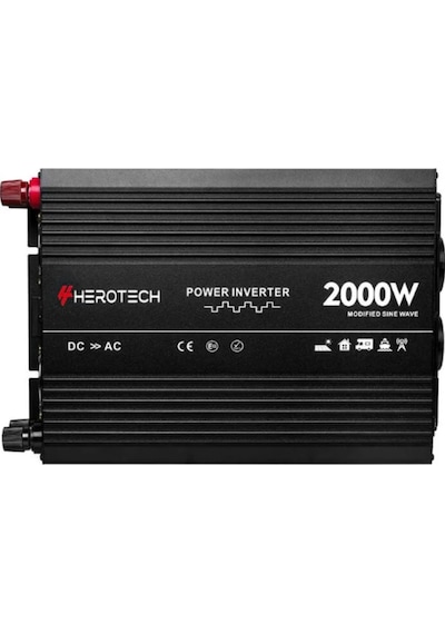 Herotech 2000w Watt 12 Volt Modifiye Sinüs İnverter