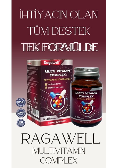 Ragawell Multivitamin Complex 30 Kapsül