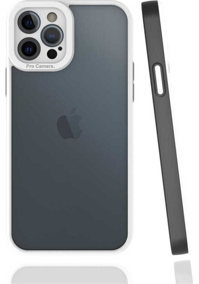Apple Uyumlu iPhone 12 Pro Kılıf Zore Mima Kapak Siyah