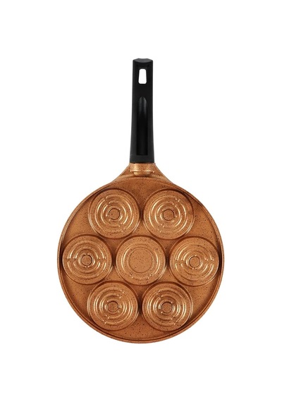 Fun Cooking Gülen Yüz Alüminyum Döküm Granit Kaplama Pankek Tava 26 Cm Genel