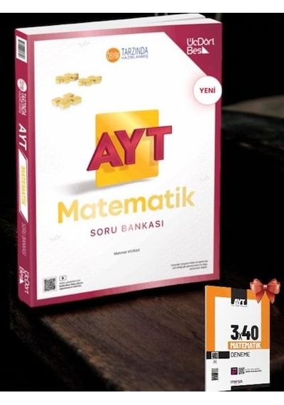 2026 Model 345 - Ayt Matematik Soru Bankası Ve Ayt Matematik Deneme Hediye