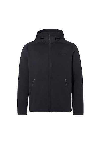 Vaude Idris Fleece Fermuarlı Erkek Hoodie 47980 Siyah