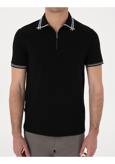 Pierre Cardin Erkek Siyah Tişört 50302607-vr046 Siyah