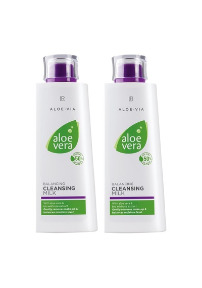 LR Aloe Vera Yüz Temizleme Sütü 200 ML x 2