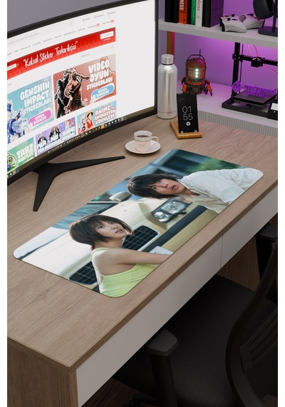 Alice İn Borderland V2 70x30 Xl Gaming Kauçuk Kaymaz Taban Mouse Pad Fare Altlığı