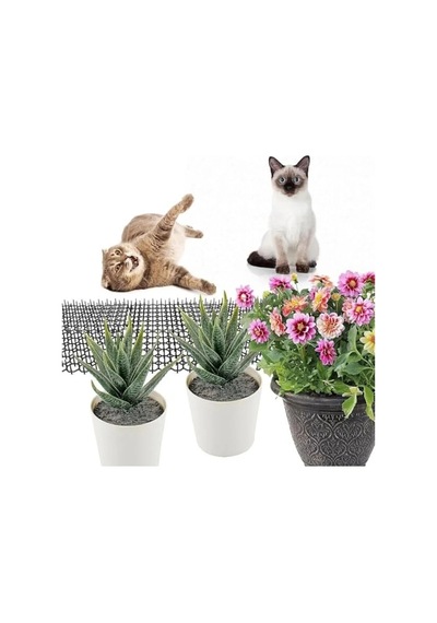 Plastik Kedi Kovucu Mat, 10 Adet, 250 Cm