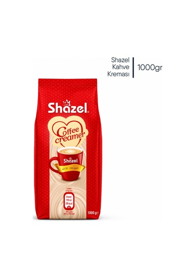 Shazel Kahve Kreması - 1000 G Flat Bottom