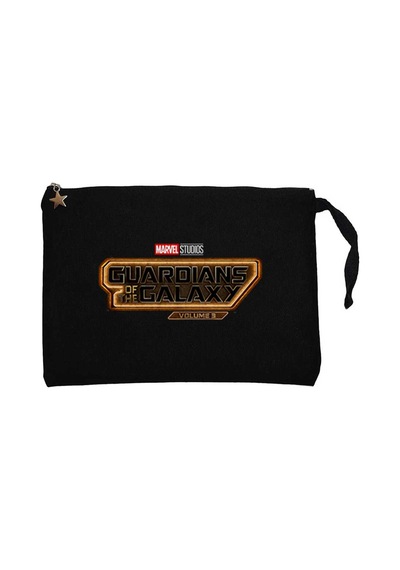 Galaksinin Koruyucuları Volume 3 Logo Siyah Clutch / El Çantası Siyah