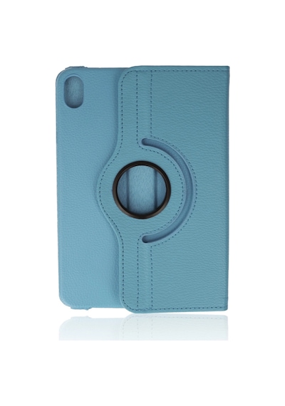 iPad Uyumlu Mini 6 Kılıf 360 Tablet Deri Kılıf - Turkuaz - 100 Arka Kapak