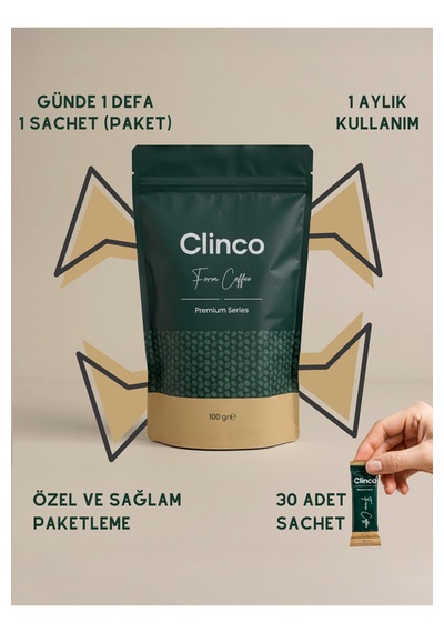Clinco - Granül Kahve Özel 100 Gr 1 Aylık Kullanım