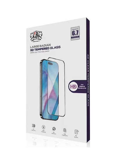Newface - 780 - İphone 15 Pro Bilvis 0.18mm Plus Cam - Ece-umay - Ekran Koruyucu