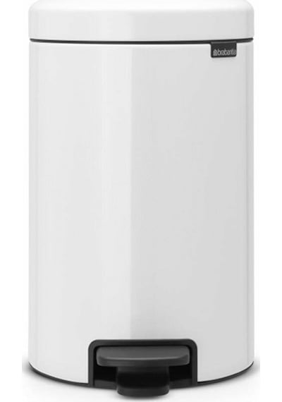 Brabantia Çöp Kutusu 12 Lt Newicon Beyaz