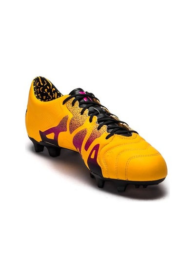 Adidas X 15.1 Leather Fg/ag Erkek Krampon S74616 Sarı