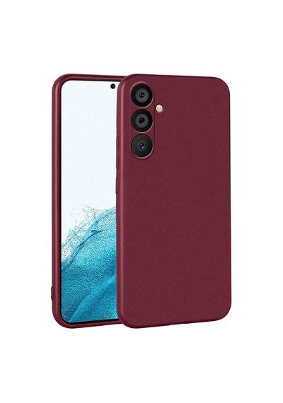 Zore Galaxy A54 Kılıf Ogaa Premier Silikon Kapak - Mürdüm