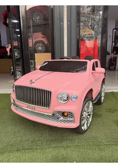 Bentley Akülü Araba 0-6 Yaş Pembe