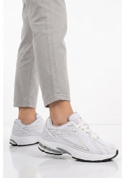 Walkway Beyaz Fileli Hafif Esnek Hafızalı Taban Unisex Spor Ayakkabı Ruth G