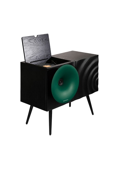 Fennessy Kresling İ7s Yeşil Bluetooth Hoparlörlü 100w Hi-fi Pikap, Plakçalar