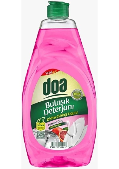 Doa Sıvı Bulaşık Deterjanı Pembe Düş 750 Ml