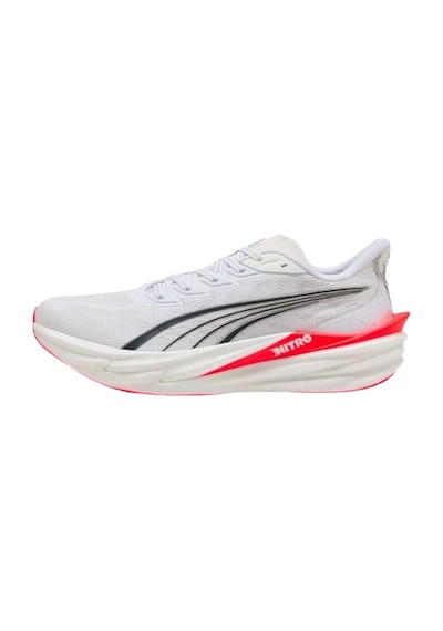 Puma Puma Deviate Nitro 4 Erkek Beyaz Yol Koşusu Ayakkabısı Pred