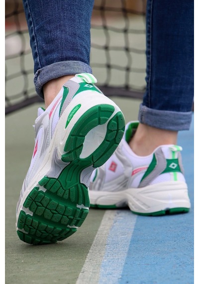 Vojo Szr Hafıza Tabanlı Kadın Sneaker Spor Ayakkabı 267800001908 19 Yeşil