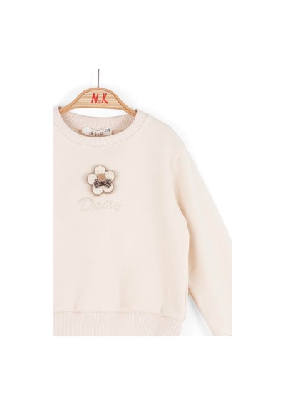 Kız Çocuk Nancy Sweat Nk-39609 KREM