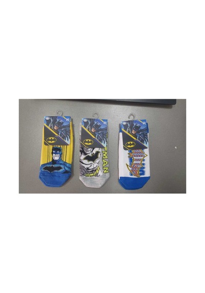 Çimpa Batman Patik Çorap 21083 Tekli Beyaz/3-4yas