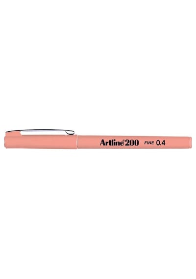 200 Fineliner 0.4 MM İnce Uçlu Yazı ve Çizim Kalemi Turuncu