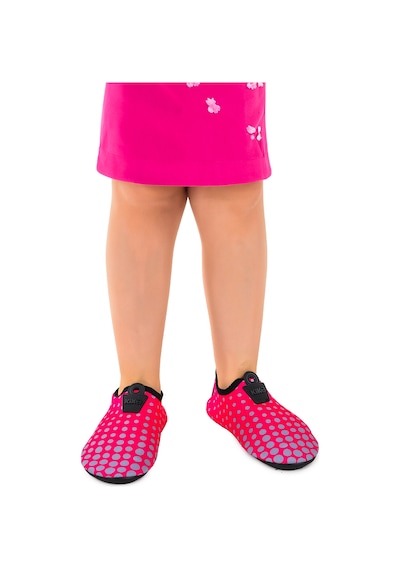 Kiko Kids Point Havuz Plaj Kız Çocuk Deniz Ayakkabısı 7514 Fuşya - Gri Fuşya - Gri