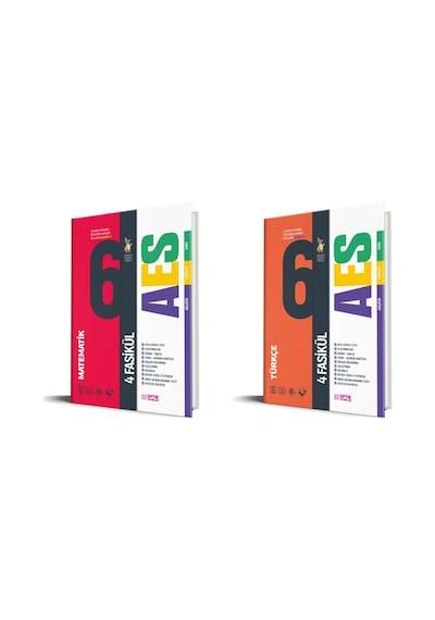 Optik 2026 6. Sınıf Matematik + Türkçe Aes Fasikül Seti 2 Kitap