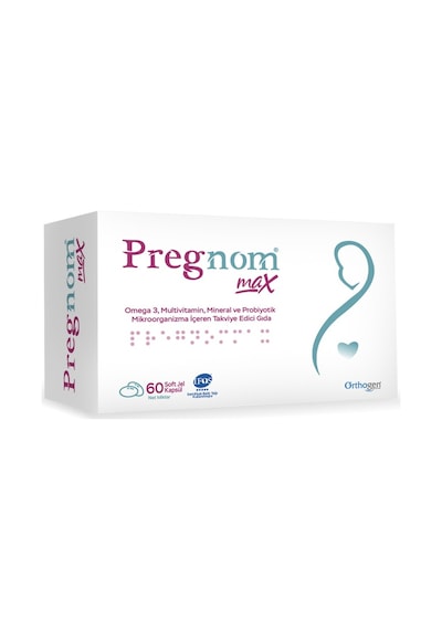 Pregnom Max 60 Softjel Kapsül