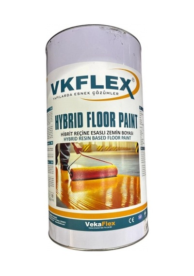 Vkflex Hybrid Floor Zemin Boyası 5 Kg Ral 9005