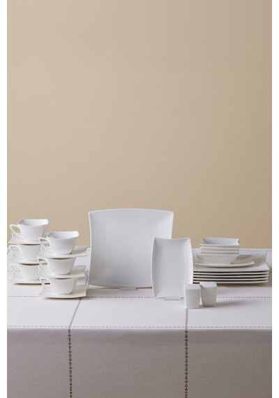 Karaca  Forever Bone Perfect White 32 Parça 6 Kişilik Kahvaltı Takımı