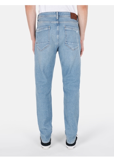 Colin's Colins 067 Jack Normal Kesim Orta Bel Düz Paça Mavi Erkek Jean Pantolon Denim
