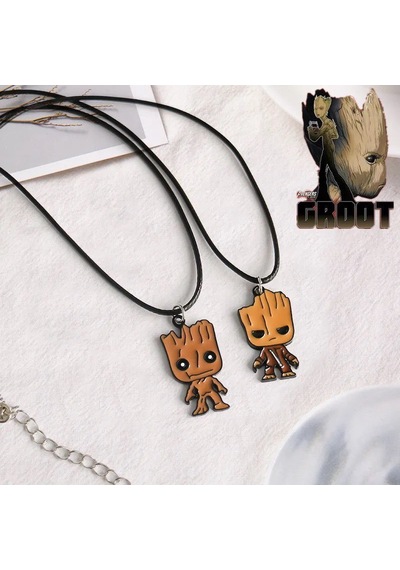 Herşey Nota Groot Best Friends Arkadaşlık İkili Kolye Çift Kolye