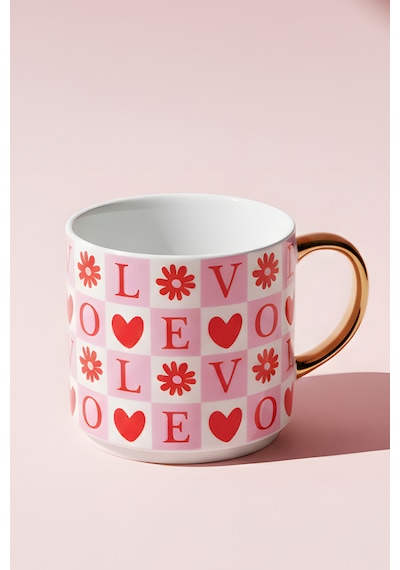 Karaca Lovila Kupa 420 Ml Pembe