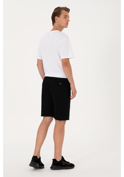 U.s. Polo Assn. Erkek Siyah Şort Örme 50306964-vr046 Siyah