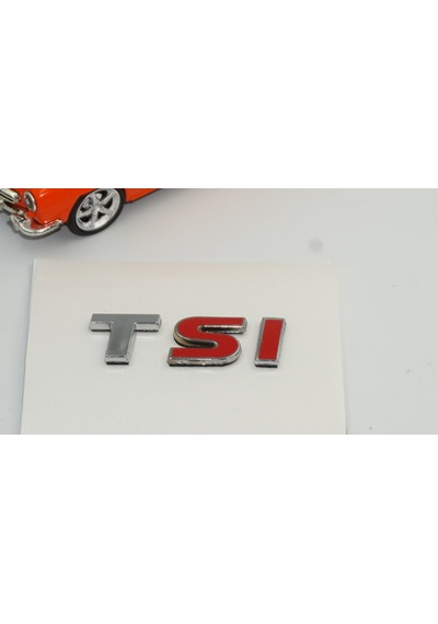 Volkswagen Tsi Bagaj Krom Abs 3M 3D Logo Amblem 4