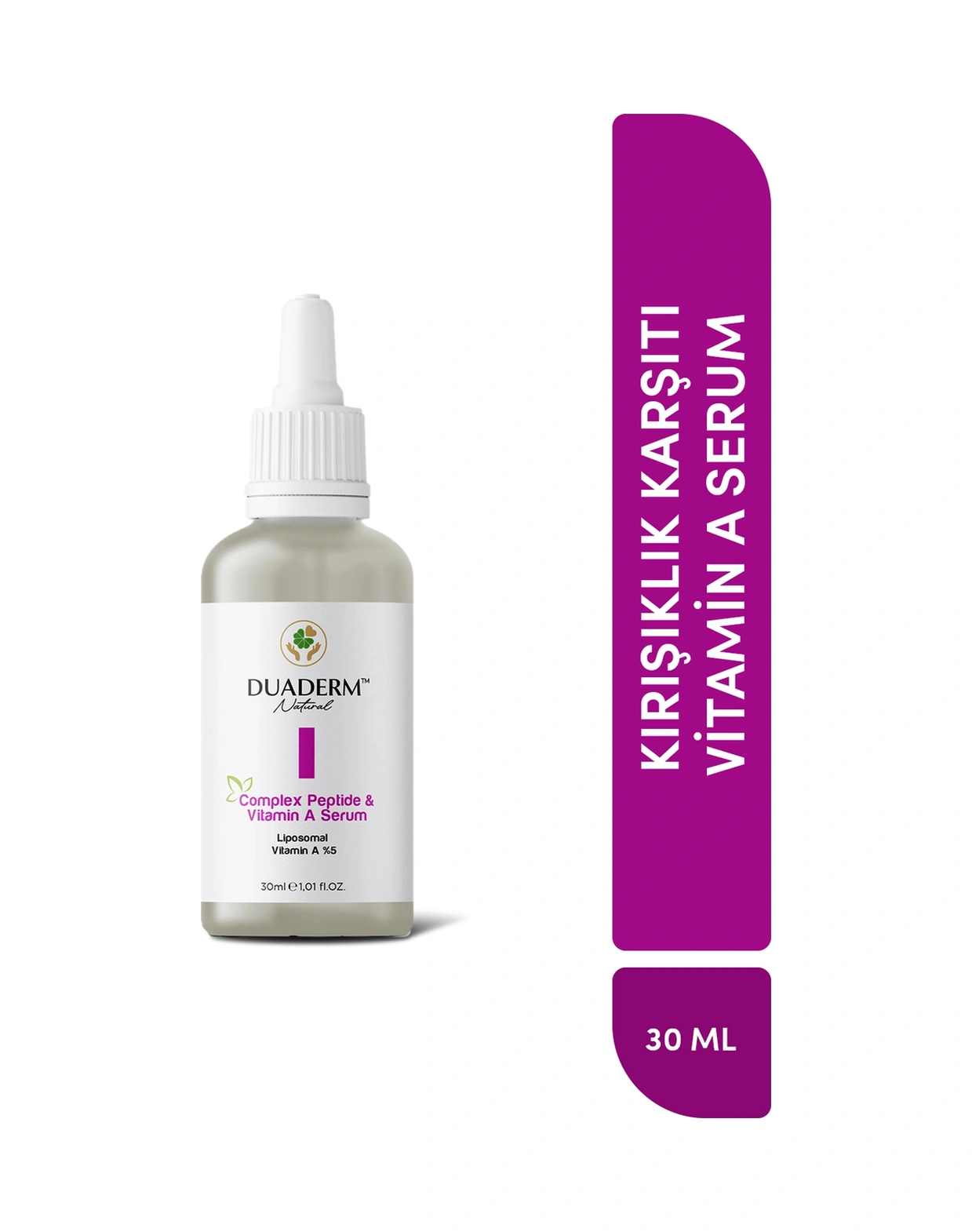 Ton Eşitleyici Complex Peptide & Vitamin A Serum Liposomal Vit A 5% 30 Ml