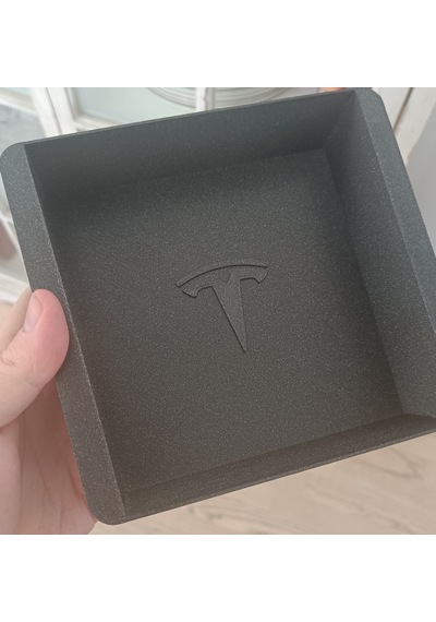 2021 2022 Tesla Model 3/y Arka Orta Konsol Kol Dayama Tepsisi Desteksiz Printer2261