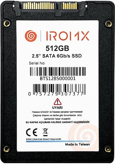 Iromx 512gb 500/480mb/s 2.5" Sata 3.0 Ssd Ir512gs3