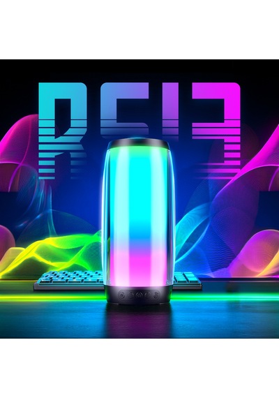 Lecoo RS13 Kablosuz 5W RGB Bluetooth/USB/SD Kart Taşınabilir Hoparlör