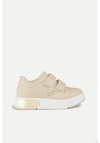 Vicco Oyo Iı Işıklı Unisex Okul Öncesi Bej Sneaker