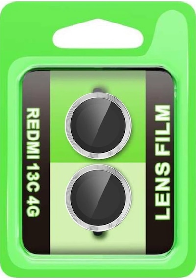 Mey İthalat Redmi 13c Raze Metal Kamera Lens - Gümüş