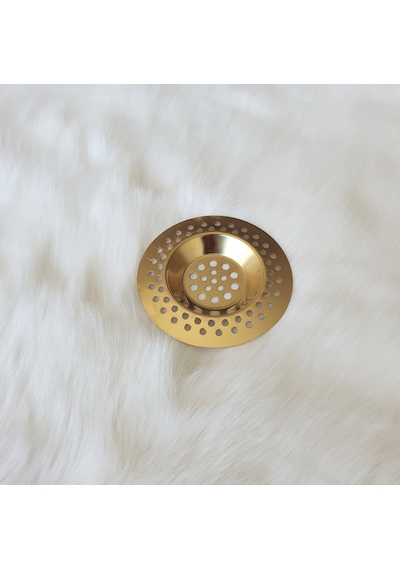 Gold Paslanmaz Çelik Lavabo Süzgeci 2 No Çap:7cm
