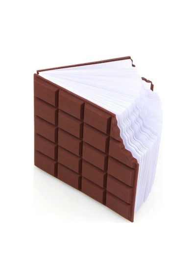Kokulu Çikolata Defter Kahverengi