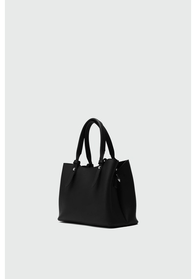 Shule Bags Doop Omuz Çantası Siyah Siyah