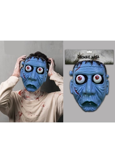 Frankenstein Temalı Sallanan Oynar Gözlü Maske - Elwm-571215 18