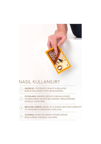 Mjcare Nose Patch - Siyah Nokta Ve Gözenek İçin Temizleyici Burun Bandı 20'li