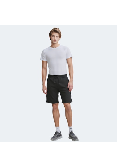Slazenger KANANI I Erkek Cepli Siyah Şort