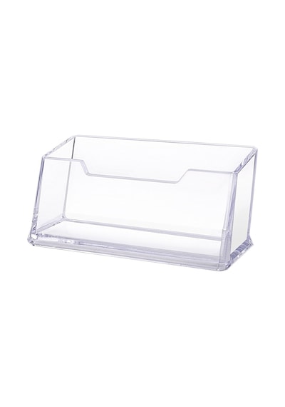 Bigpoint Kartvizitlik Tekli Şeffaf 6'lı Paket